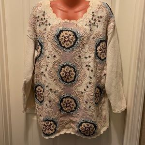 vintage knitted sweater